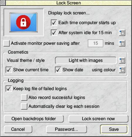 Lock Screen Panel LockScreen