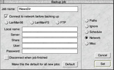 Network options
